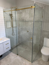 Load image into Gallery viewer, Frameless Sliding Showerscreen 90° Kits