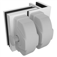 Load image into Gallery viewer, Glass to Glass Internal 90 Degree Corner Latch