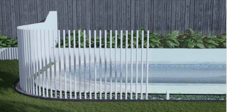 PIK Pool Fence 1280 x 1200 Glass Superstore