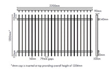 Load image into Gallery viewer, Blade Fence Panel