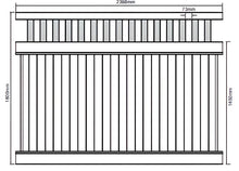 Load image into Gallery viewer, Combo Privacy - Topper Panel Kit