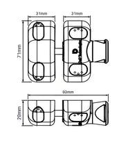 Load image into Gallery viewer, Face Mount Lockable Latch