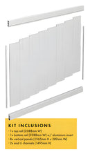 Load image into Gallery viewer, Full Privacy Panel Kit – 2388mm x 1800mm