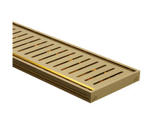 Load image into Gallery viewer, Linear Drain Slotted Grate – 15mm High