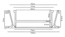 Load image into Gallery viewer, Linear Drain Tile Insert – 35mm High (Up to 19mm Tile)