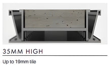 Load image into Gallery viewer, Linear Drain Tile Insert – 35mm High (Up to 19mm Tile)
