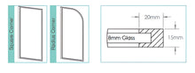 Load image into Gallery viewer, Maine Framed Shower Panel