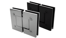 Load image into Gallery viewer, Glass to Glass Hinge (Heavy Duty Square Edge)