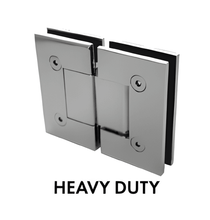 Load image into Gallery viewer, Glass to Glass Hinge (Heavy Duty Square Edge)