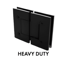 Load image into Gallery viewer, Glass to Glass Hinge (Heavy Duty Square Edge)