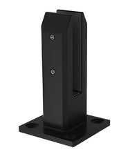 Load image into Gallery viewer, Square Base Plated Spigot (to suit 15mm to 17.52mm glass)