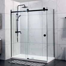 Load image into Gallery viewer, Frameless Sliding Showerscreen 90° Kits