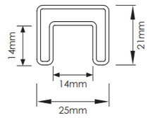 Load image into Gallery viewer, Handrail - 25mm x 21mm