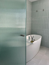 Load image into Gallery viewer, Fluted Frameless Glass