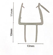 Load image into Gallery viewer, Door Seal 9mm Fin