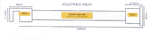 Load image into Gallery viewer, Square Horizontal Support Arm