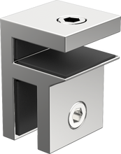 Load image into Gallery viewer, Small Glass Brace Bracket