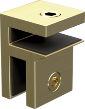 Load image into Gallery viewer, Small Glass Brace Bracket