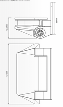 Load image into Gallery viewer, Polaris Wall to Glass Hinge