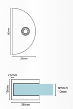 Load image into Gallery viewer, Round Wall Bracket