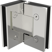 Load image into Gallery viewer, Glass to Glass Hinge 90 Degree