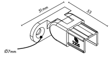 Load image into Gallery viewer, Adjustable Wall Bracket Vertical - LEFT
