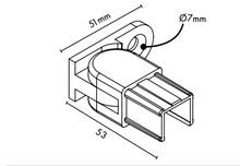 Load image into Gallery viewer, Adjustable Horizontal Wall Bracket Joiner - RIGHT
