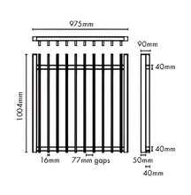 Load image into Gallery viewer, Blade Fence Gate

