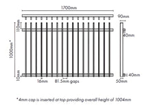Load image into Gallery viewer, Blade Fence Panel 
