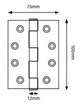 Load image into Gallery viewer, Butt Hinge Pair
