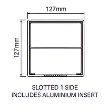 Load image into Gallery viewer, Combo Privacy -  1 Way Gate Post 2500mm
