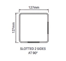 Load image into Gallery viewer, Combo privacy - 90° Corner Post 2500mm
