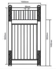 Load image into Gallery viewer, Combo Privacy - Topper Gate
