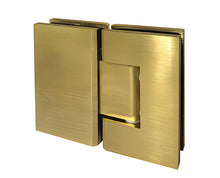 Load image into Gallery viewer, Glass to Glass Hinges 180 Degree – Solid Brass 10mm
