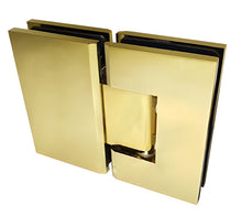 Load image into Gallery viewer, Glass to Glass Hinges 180 Degree – Solid Brass 10mm
