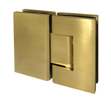 Load image into Gallery viewer, Glass to Glass Hinges 180 Degree – Solid Brass 10mm
