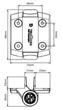 Load image into Gallery viewer, Hinge Pair – 2 Alignment Legs
