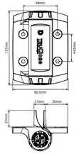 Load image into Gallery viewer, Hinge Pair – Heavy Duty 2 Alignment Legs
