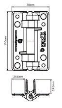 Load image into Gallery viewer, KwikFit Hinge Pair – No Tension
