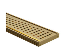 Load image into Gallery viewer, Linear Drain Slotted Grate – 15mm High
