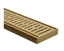 Load image into Gallery viewer, Linear Drain Slotted Grate – 20mm High
