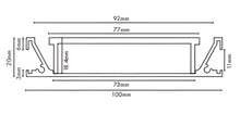 Load image into Gallery viewer, Linear Drain Slotted Grate – 20mm High
