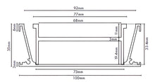 Load image into Gallery viewer, Linear Drain Tile Insert – 35mm High
