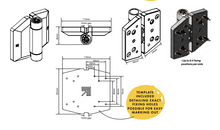 Load image into Gallery viewer, Polaris 156 Soft Close Hinge Pair
