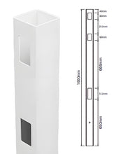 Load image into Gallery viewer, Semi Privacy - 1 Way Post 1900mm
