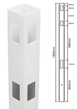 Load image into Gallery viewer, Semi Privacy - 90° Corner Post 1900mm
