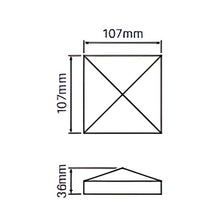 Load image into Gallery viewer, Semi Privacy - Slimline Tapered Cap
