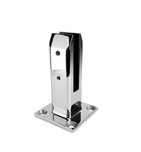 Load image into Gallery viewer, Square Base Plated Spigot (to suit 15mm to 17.52mm glass)
