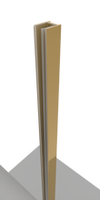 Load image into Gallery viewer, Wall Channel Aluminium
