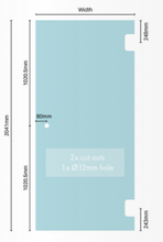 Load image into Gallery viewer, Frameless Door Panels
